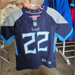 NFL Titans Kids Jersey - Navy and Light Blue